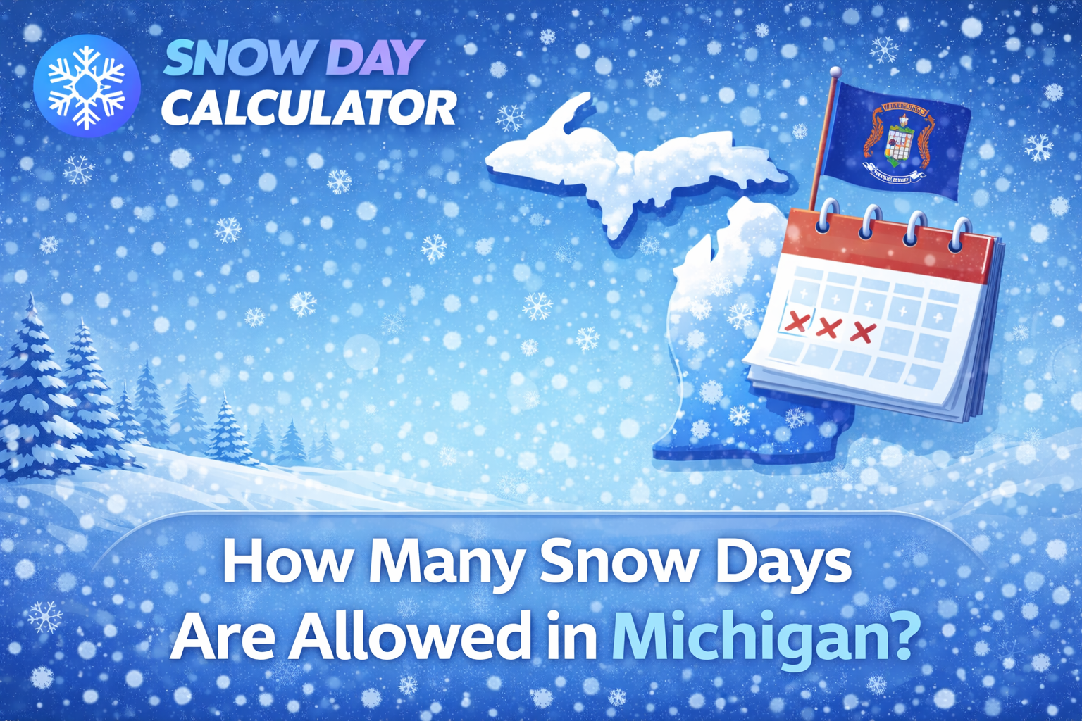 how many snow days are allowed in michigan